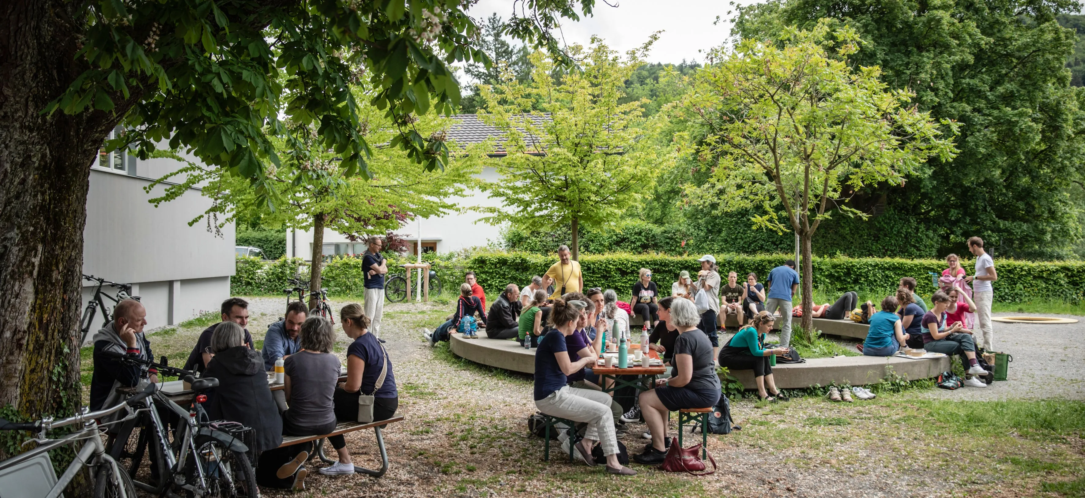 Tanzende Füsse am Workshop