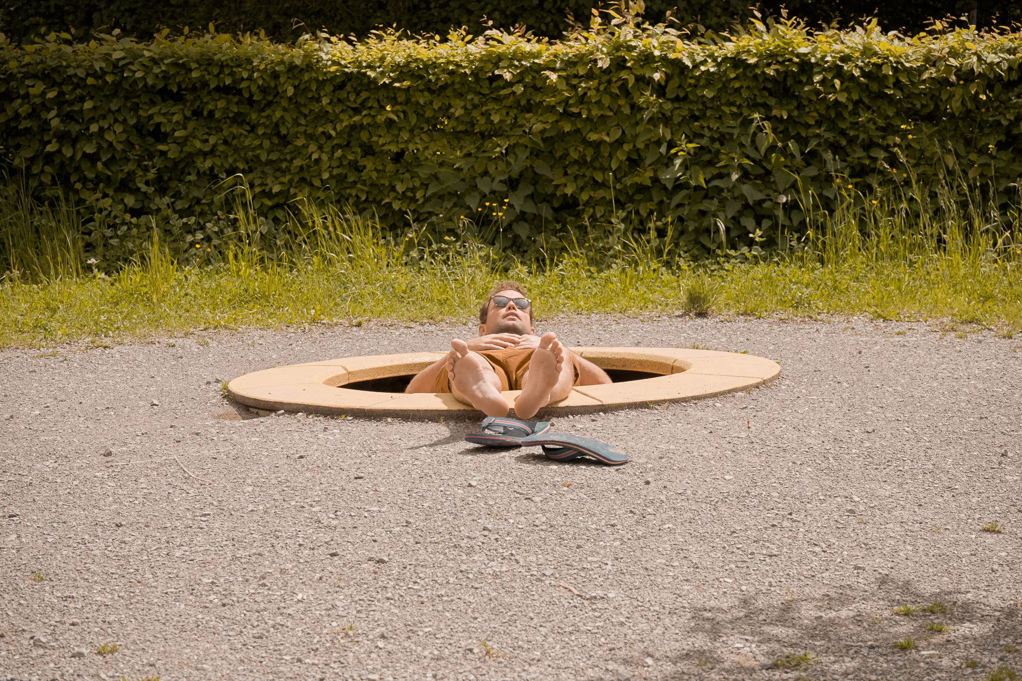 Lindy Hopper beim Chillen.